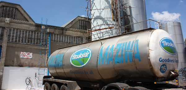 A Brookside truck. The company introduced a quality-based pricing model to boost supply of high-quality milk.