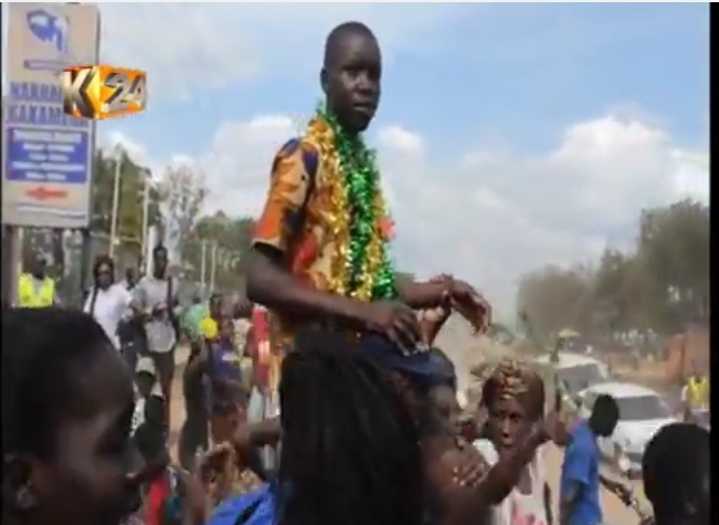 Victor Oduor Odhiambo: top student in KCPE 2016.