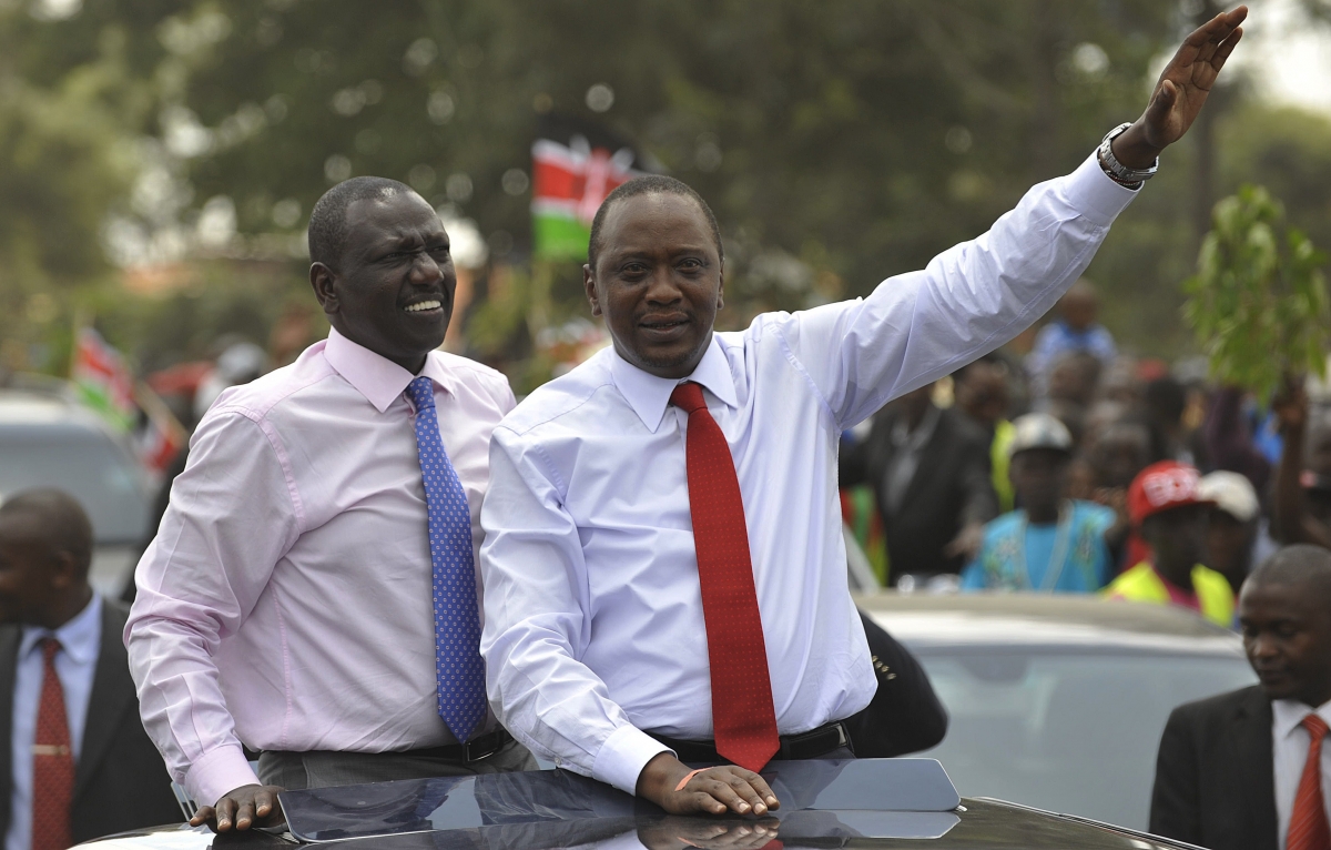 Image result for ruto and uhuru