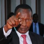 The late Major General (Rtd) Joseph Nkaissery. He died mysteriously prior to the 2017 presidential elections. www.businesstoday.co.ke