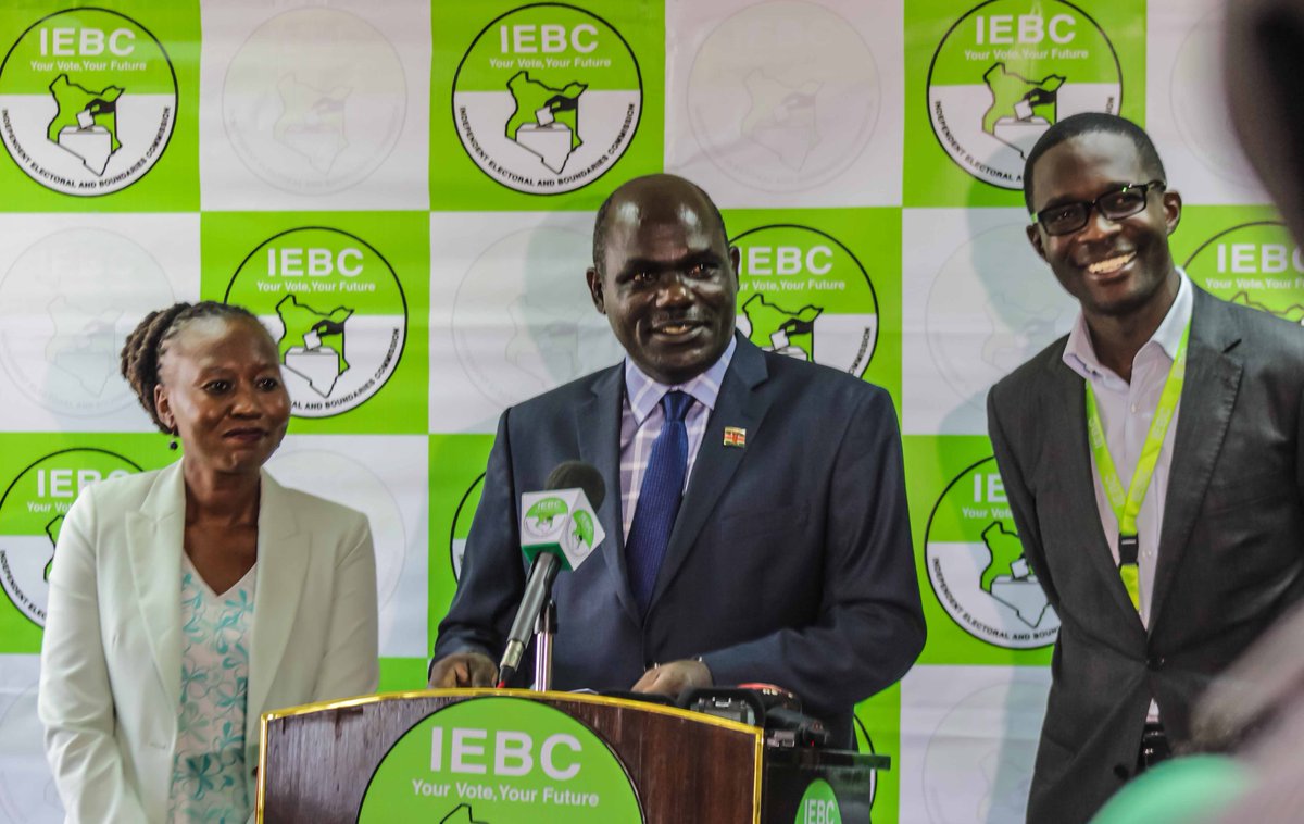 Image result for Chebukati and Chiloba
