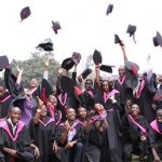 Students celebrate during a graduation ceremony www.businesstoday.co.ke