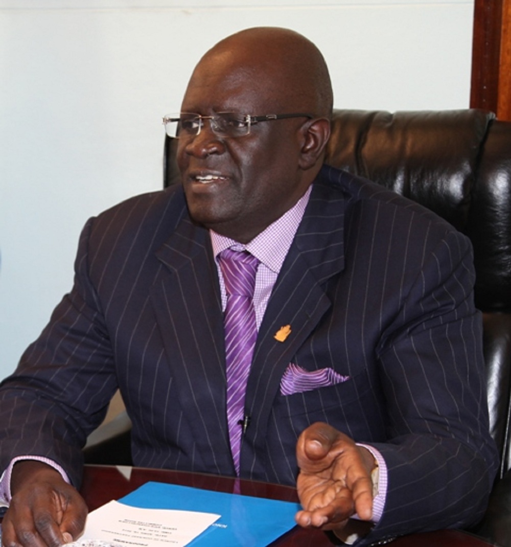 Education CS Prof George Magoha. He has been the KNEC chairman which is minting millions by just releasing examinations results on SMS. www.businesstoday.co.ke