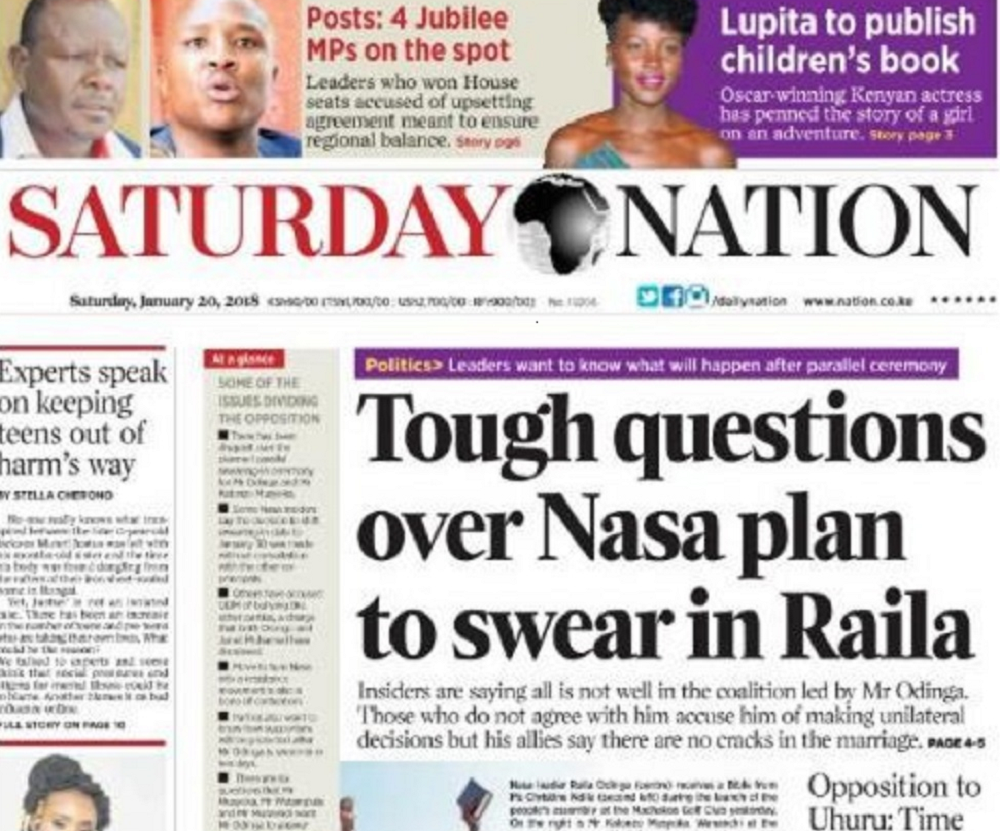 daily nation news paper review