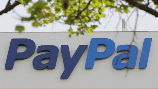 File image of the Paypal logo