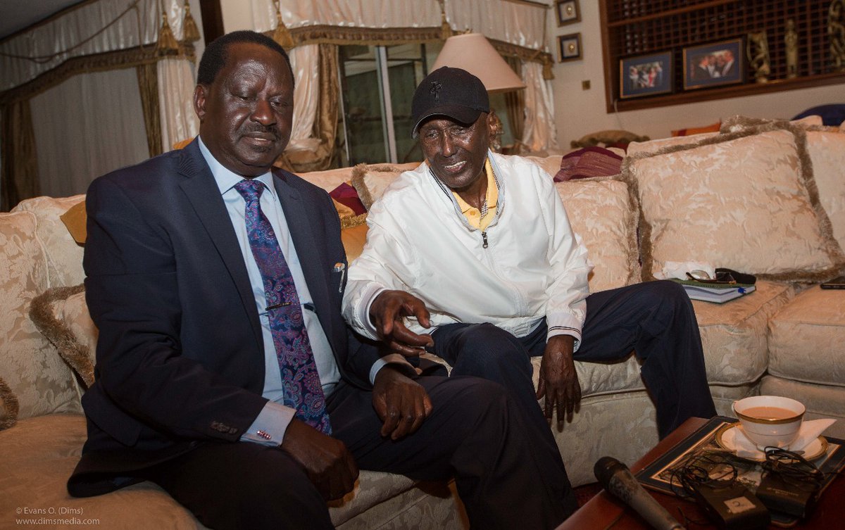 Raila pays visit on recuperating Chris Kirubi - Business Today Kenya