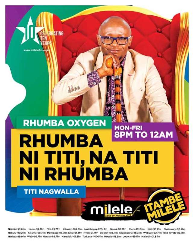 Titi Nagwala retains Rhumba high priest status at Milele - Business ...