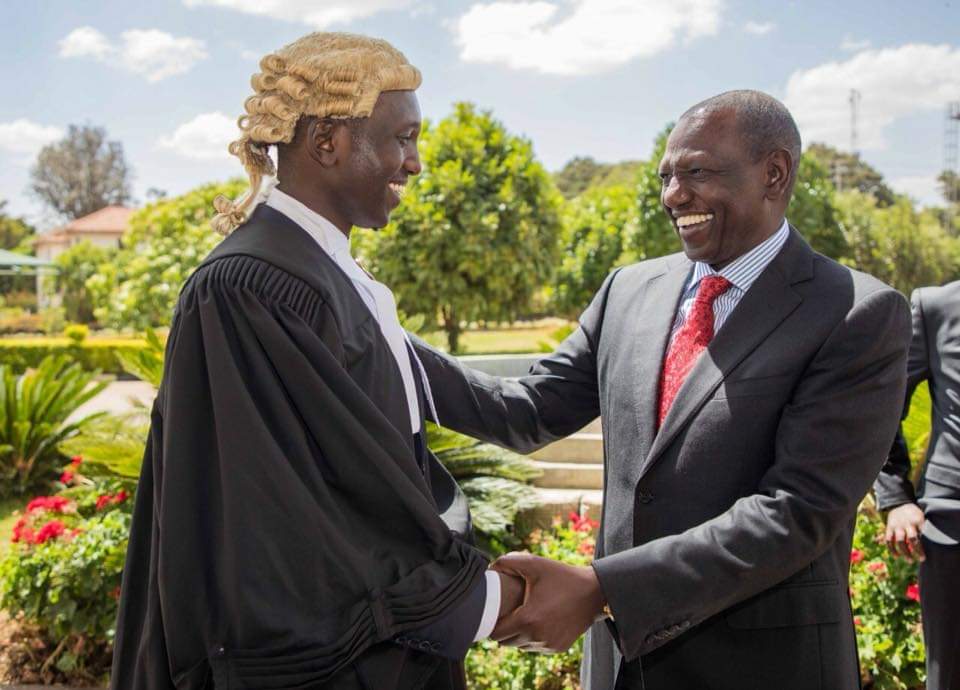 Ruto S Moment Of Pride As Son Admitted To The Bar Business Today Kenya