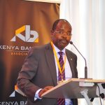 Kenya Bankers Association (KBA) chief executive Dr Habil Olaka during a past event.