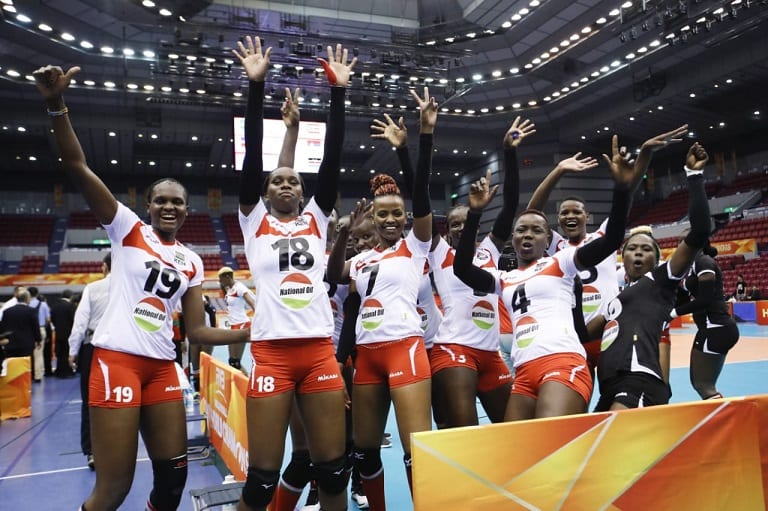 All Africa Games Malkia strikers Kenya volleyball queens