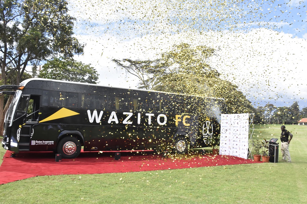 Sh12 million Wazito FC Mercedes Benz bus officially ...