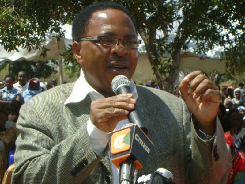 Communist Party of Kenya (CPK) Chair Mwandawiro Mghanga
