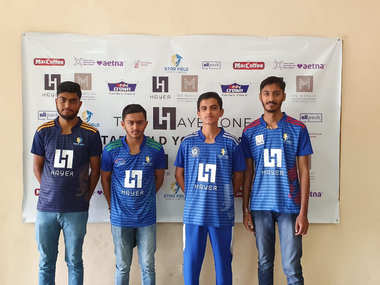 Cricket U-19 team with the official team jerseys. The team will be hoping to strip Uganda of the title in the 2019 edition of the tournament. www.businesstoday.co.ke