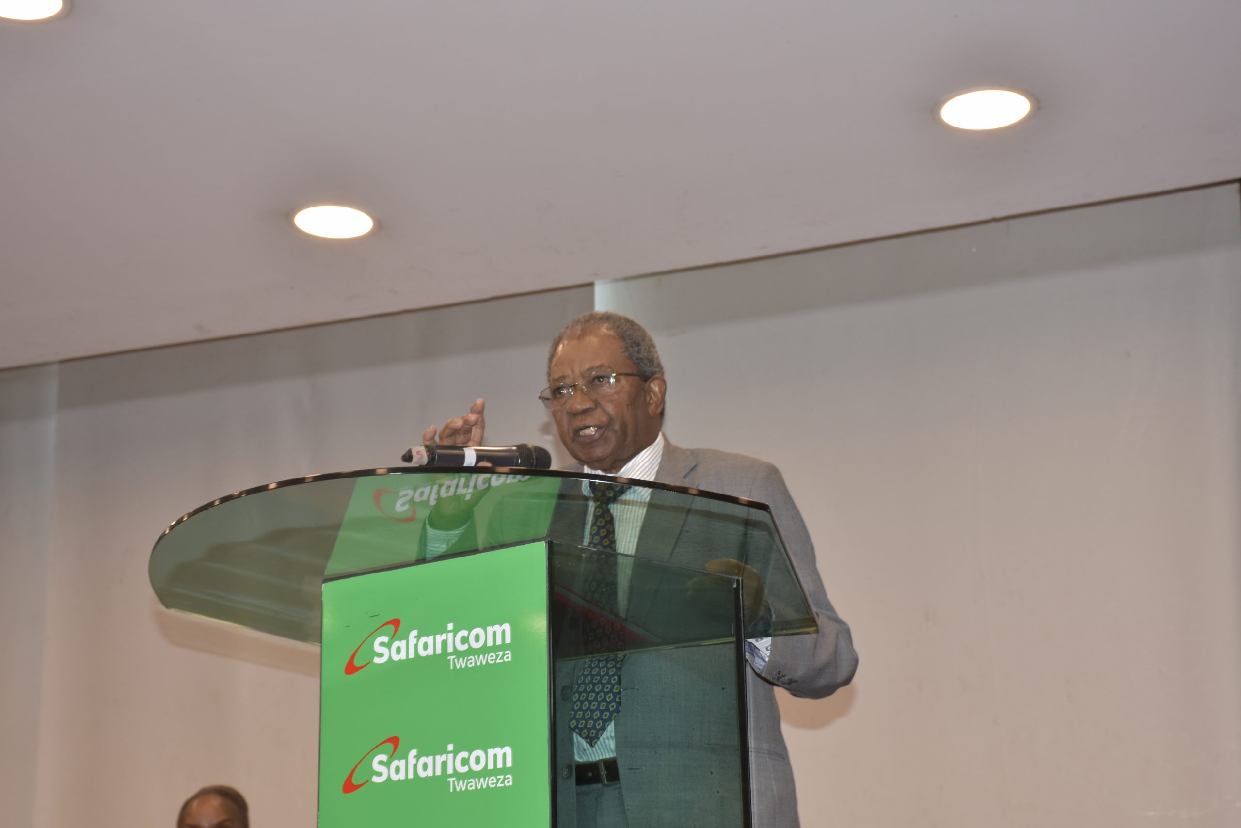 Safaricom board Chair Nicholas Ng'ang'a. The giant telco's shareholders approved a dividend pay out of Ksh74.9 billion. www.businesstoday.co.ke