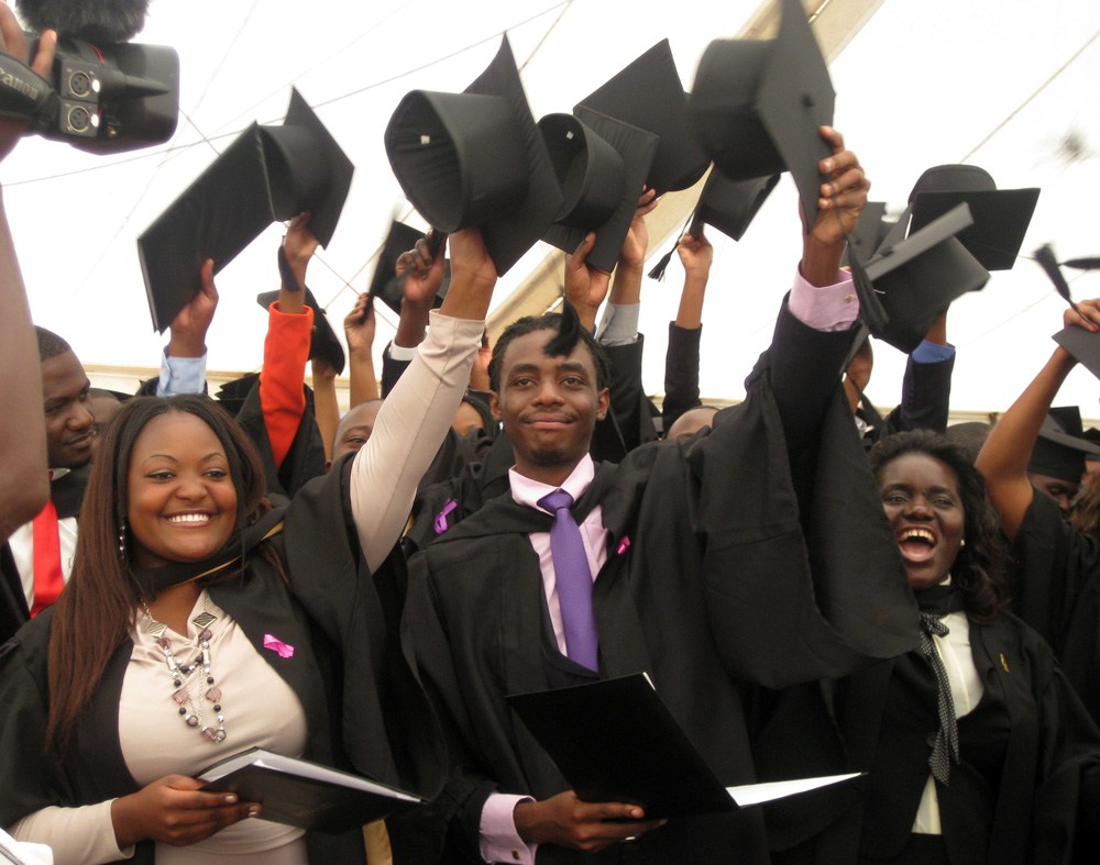 Students in a graduation ceremony www.businesstoday.co.ke