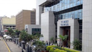 Kenya Revenue Authority headquarters at Times Tower Nairobi.