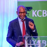 KCB Group CEO and MD Joshua Oigara. The lender has posted a Ksh10.9 billion profit after tax for the nine months ended September 30, 2020.