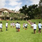 Tatu Primary School pupils take part in a past Shamas Rugby Foundation (SRF) youth rugby clinic. www.businesstoday.co.ke