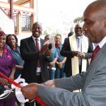 Equity Group Foundation Executive Director, Reuben Mbindu, during the opening of the Equity Afia clinic in Kahawa West. www.businesstoday.co.ke