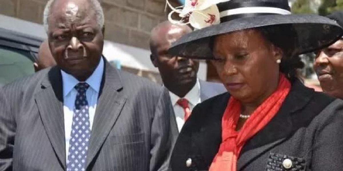 Wambui Kibaki with former President Mwai Kibaki. She was appointed to chair the National Employment Authority which is mandated with creating jobs for Kenyans. www.businesstoday.co.ke