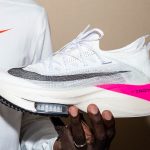 Eliud Kipchoge used the Nike Zoom Vaporfly racing shoe for the INEOS 1:59. www.buisnesstoday.co.ke