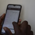 A mobile phone user. Kenyans are choosing mobile phone operators based on Internet Costs, Speeds as they seek value for money. www.businesstoday.co.ke