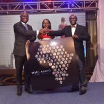 MMC Asafo Team Leader Edward Muriu (left), MMC Asafo Managing Partner Esther Omulele and Asafo & Co. Founding Partner Pascal Agboyibor during the launch of MMC Asafo. www.businesstoday.co.ke