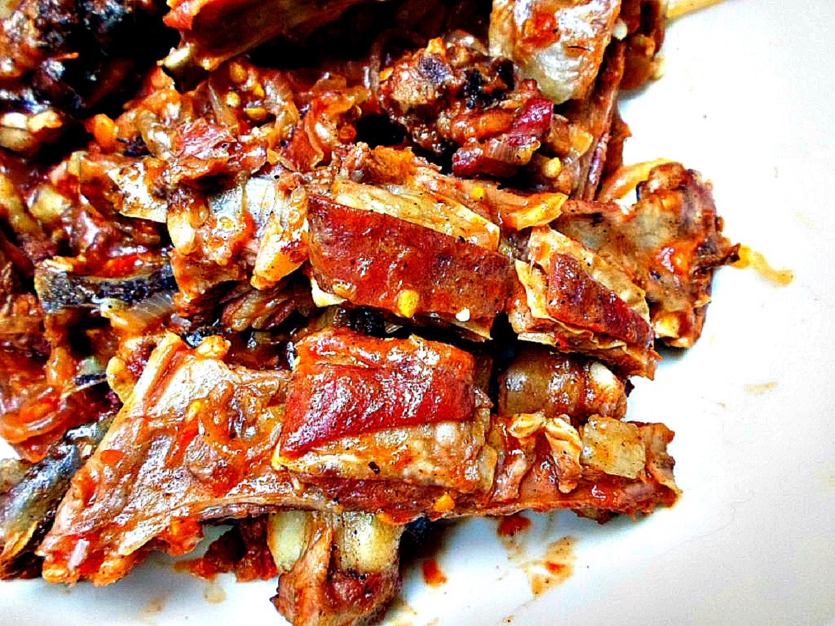 Some dry-fry cayenne and red onion nyama choma from Kaluhi’s Kitchen. Kenyans are increasing their demand for good quality meat. www.businesstoday.co.ke