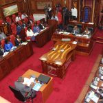 Senate pictured during a past session. The house will on December 21, 2020 meet to consider the Tea Bill.