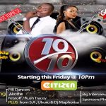 10 over 10's first poster announcing its debut on Citizen TV. www.businesstoday.co.ke