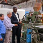L-R: Metro Concepts East Africa’s Surendra Budhia (CEO) with Voona Rao (Executive Director) and Metro Plastics Kenya CEO HD Shah. With them is David Owino – Partner, Ascent Capital Partners LLP after the deal signing that led to Ascent Capital's full acquisition of the company. www.businesstoday.co.ke