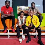 Holy Dave (in yellow) with his former colleagues at Bambika. www.businesstoday.co.ke