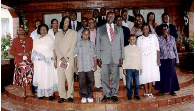 A Walk With Daniel Moi Who Is Who In His Vast Family