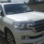 The Toyota Land Cruiser Prado which boasts the number plate KDA 001A. www.businesstoday.co.ke