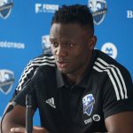 Victor Wanyama during his first press conference at Montreal Impact. www.businesstoday.co.ke