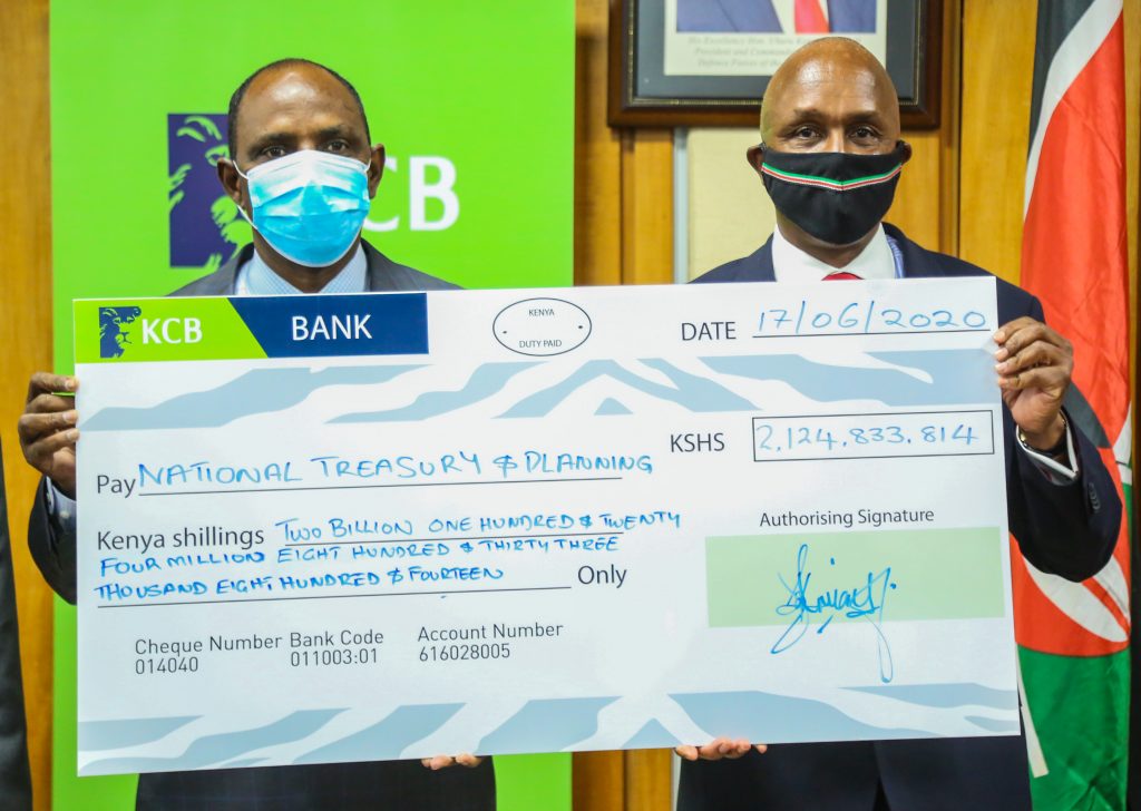 KCB Group Disburses Sh2.12bn Dividend Payout to Treasury Business