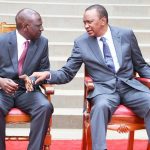 President Uhuru Kenyatta and DP William Ruto pictured at a past forum