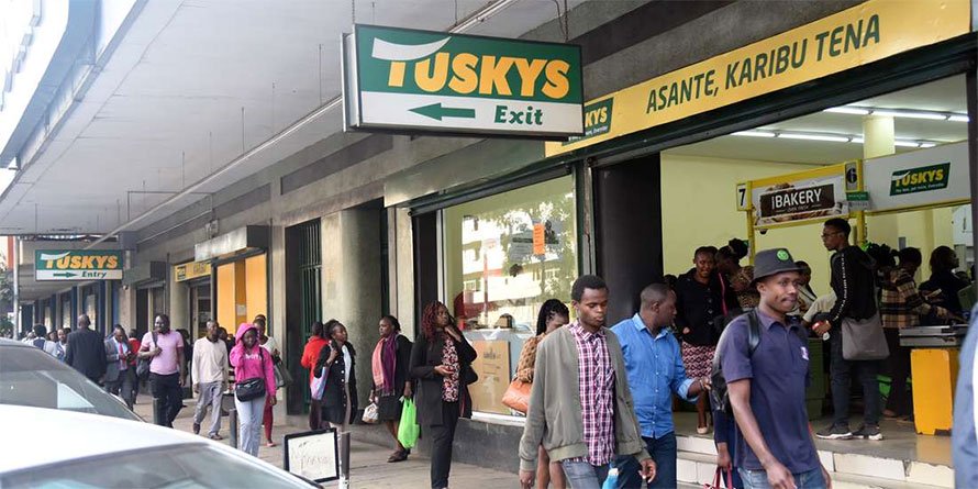 A Tuskys branch.