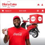 Snapshot of the DialaCoke delivery service