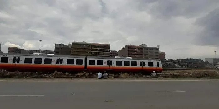 One of the Diesel Multiple Units (DMU) pictured in Nairobi on October 27, 2020