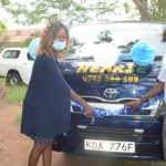 A hearse is commissioned by nurses in Bondo, Siaya County on November 6, 2020