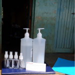 making sanitizer at home