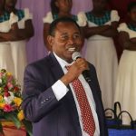 Machakos Senator Boniface Kabaka addressing a past event.