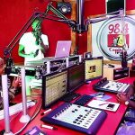 Inside Capital FM studios. The station is set to kill its long-running Hits not Homework show.