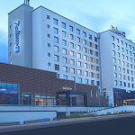 Radisson Blu hotel in Upper Hill, Nairobi. The hotel has temporarily shut down.