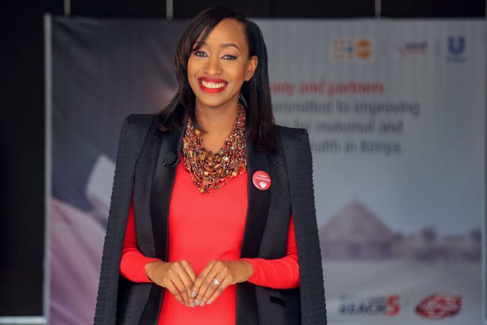Janet Mbugua at a past event. Janet Mbugua at a past event .
