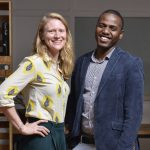 Pula Co-Founders and Co-CEOs, Rose Goslinga & Thomas Njeru. Pula provides agricultural insurance and digital products to help smallholder farmers manage climate risks, improve farming practices and increase their incomes. [ Photo / Courtesy ]