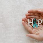 A message of hope sent using a Cervical Cancer ribbon as part of awareness efforts on the illness.