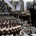 A bottling line at the East African Breweries Limited plant in Ruaraka, Nairobi. Courtesy: Phoebe Okall