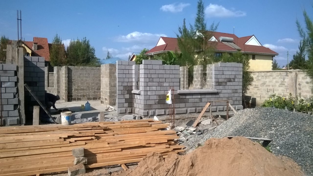 A construction site